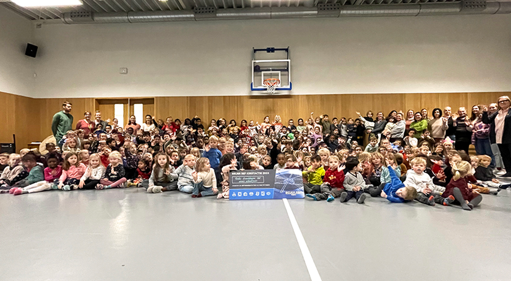 Beijer Ref Belgium zorgt voor volle brooddozen in GO! basisschool De Parel